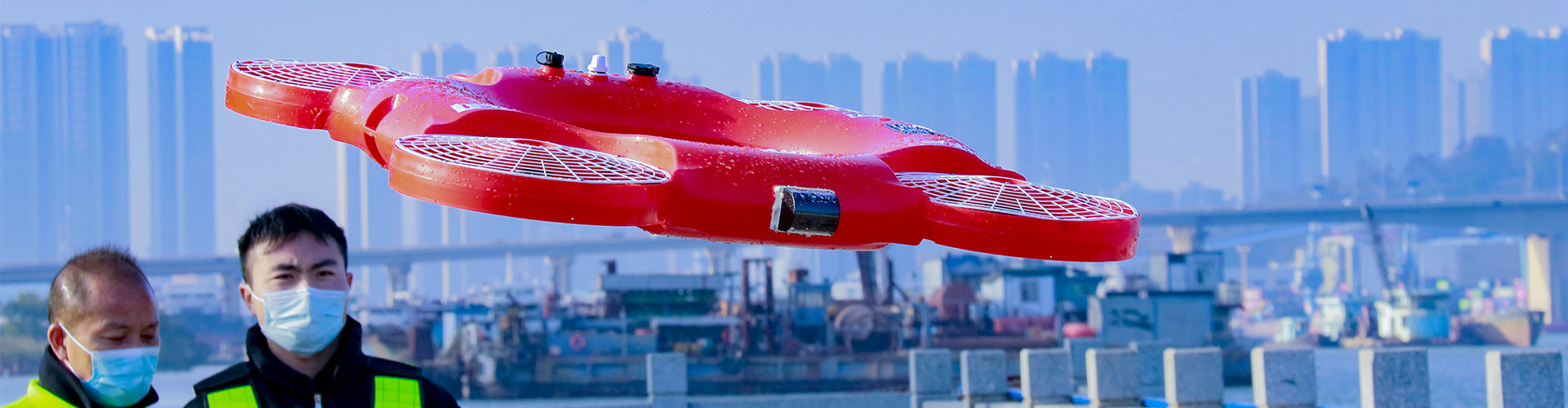 Water emergency rescue equipment water rescue drone TY-3R flying lifebuoy