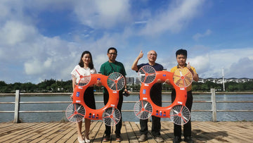 water rescue drone